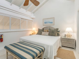 Bedroom in VOG unit 15, Seven Mile Beach Condo Rental