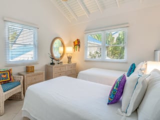 Bedroom in VOG unit 15, Seven Mile Beach Condo Rental