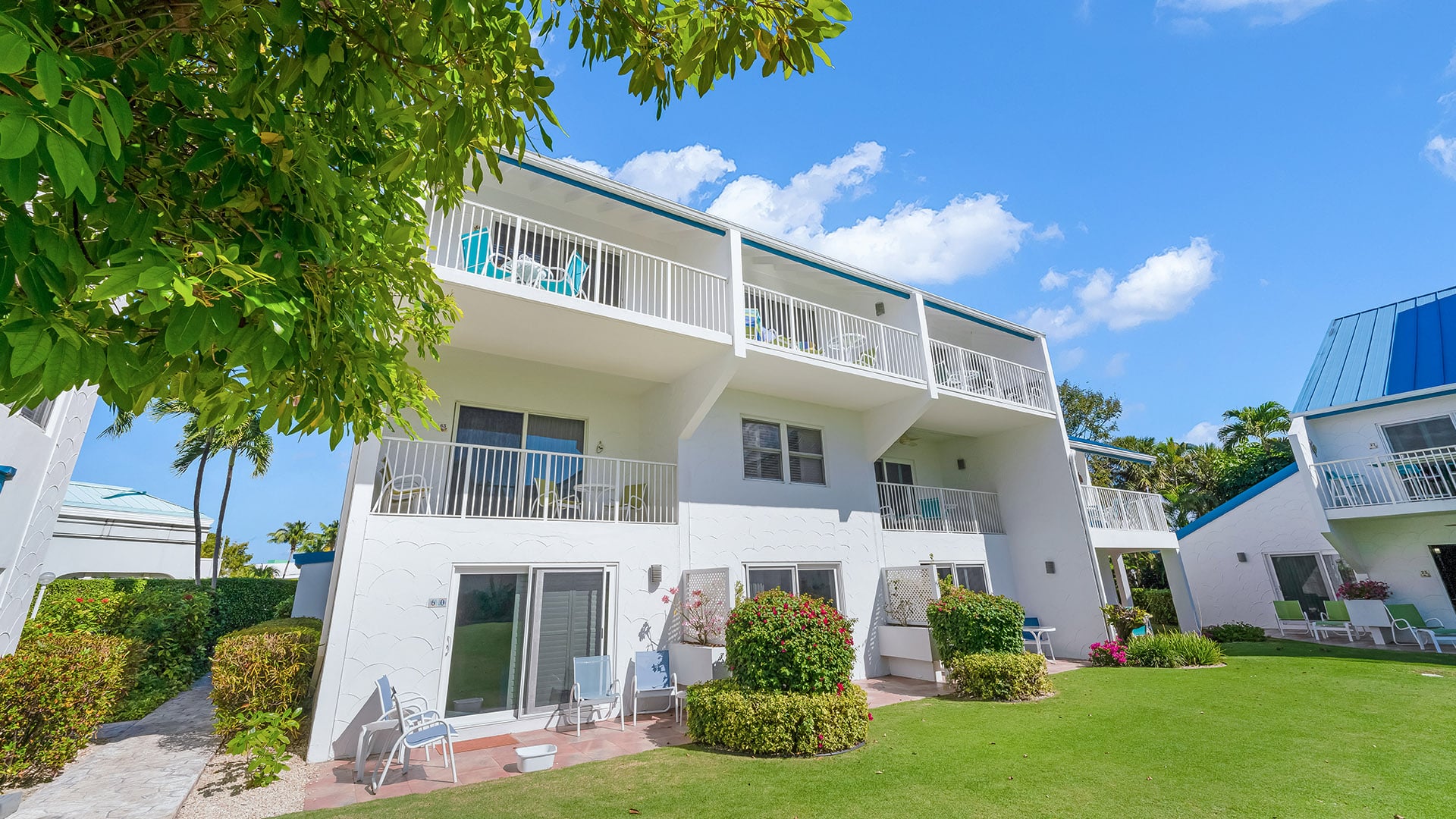 Outside View in VOG unit 66, Grand Cayman Vacation Rental