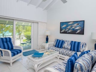 Living Room in VOG unit 50, Grand Cayman Condo Rental