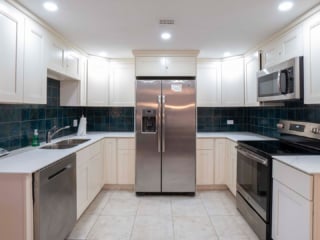 Kitchen in VOG unit 62, Grand Cayman Condo Rental