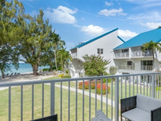 Patio in VOG unit 19, Grand Cayman Condo Rental