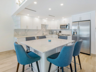 Dining Area in VOG unit 19, Grand Cayman Condo Rental