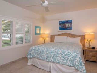 Bedroom in VOG unit 62, Seven Mile Beach Condo Rental