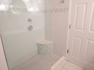 Bathroom in VOG unit 50, Seven Mile Beach Condo Rental