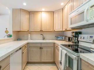Kitchen in VOG unit 15, Grand Cayman Condo Rental
