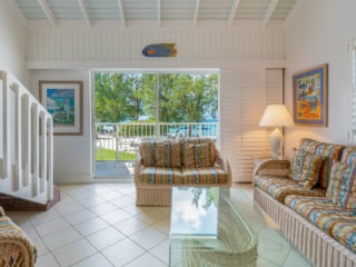 Living Room in VOG unit 15, Grand Cayman Condo Rental